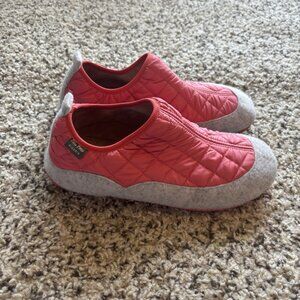 Toni Pons MARE-UM Women's Slipper Felt Fabric Pink Red Size 41 EU 10 US